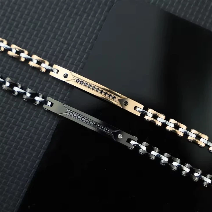18k Gold Plated Stainless Steel Fashion Adjustable Bracelet